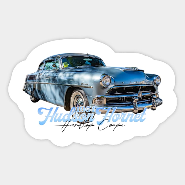 1954 Hudson Hornet Hardtop Coupe Sticker by Gestalt Imagery